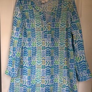 Vineyard Vines Linen/cotton blend top